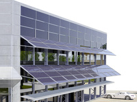 Wie bewegliche PV-Module in Fassaden integriert werden können