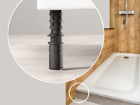 Familienfreundliche Duschbereiche im Hotel - in Rekordzeit renoviert