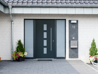 German Windows Aluminiumhaustür