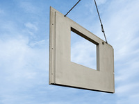 Schlanke Fertigwände schaffen bis zu vier Prozent mehr Wohnfläche