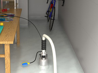 Sanisub Steel: Tauchpumpe für schnelle Hilfe bei Hochwasser