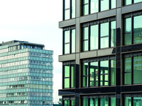 Mit BIPV Gebäude nachhaltig betreiben: Bürogebäude Matchbox