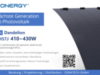 Award 2025: EURONERGY Dandelion 430W von Osnatech