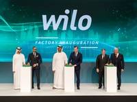 Mit einem symbolischen Knopfdruck wurde die Werkserweiterung in Dubai offiziell eröffnet.