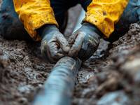 Dichtheitskontrolle an erdverlegten Rohrleitungen