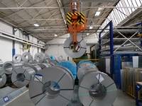 Der CO₂-reduzierte Stahl wird im ArcelorMittal Werk Sestao (Spanien) produziert und in der WOLF Fertigung weiterverarbeitet.