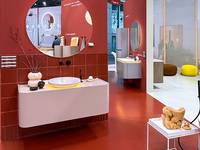 Zwischen Salbei, Schwedenrot und Safran: Die ISH-Farbtrends im Bad