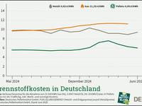 Brennstoffkosten in Deutschland