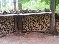 Brennholz wird in der Regel aus Kronen- oder Stammholz gewonnen, dass für andere Zwecke nicht geeignet ist