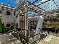 Schräder Wärmetauscher für Gartenbaubetrieb