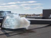 Velux CXU Flachdach-Fenster für Ausstieg und Rauchableitung