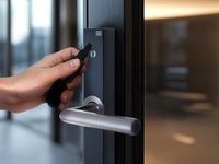 Winkhaus elektronische Langschild Türbeschläge