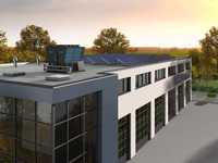 Buderus Logatherm WLW376: Luft-Wasser-Wärmepumpe für Gewerbe und Industrie