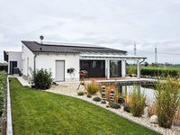 Nachhaltiges Heiz- und Lüftungskonzept für einen Bungalow