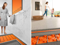 Aus Alt mach Neu: Schlüter-Systems bringt Wärme ins Zuhause Flächenheizungen einfach nachrüsten – flexibel, schnell und komfortabel