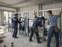 So funktioniert die serielle Vorfertigung im SHK-Handwerk