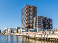 Höchstes Holzhochhaus mit Fensterbeschlägen von Siegenia