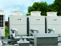 Mitsubishi Electric erweitert Ecodan-Serie um Großwärmepumpe mit R290