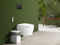 Die Installation des Geberit AquaClean Testsets ist auf jedem handelsüblichen WC möglich – und erfolgt durch den Kunden selbst mithilfe einer mitgelieferten Anleitung.