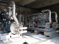 Großwärmepumpe von Johnson Control in Gießen.