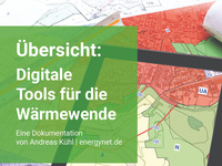 Marktübersicht für digitale Tools der kommunalen Wärmewende
