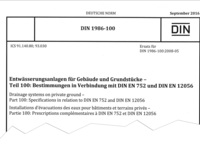 Entwässerungsanlagen: Alles über die neue Abwassernorm