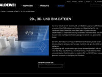 Effizienter planen: Kaldewei BIM-Daten