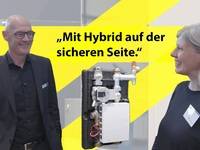 IFH 2022: Buderus setzt auf Wärmepumpe als Hybridsystem