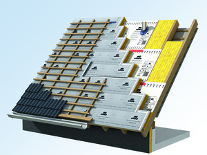 Ursa: Flächig verlegbare Dampfbremse fürs Dach