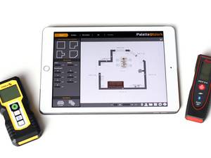 Palette CAD: Tablet-App für Laser-Aufmaße