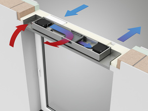 DuoTherm: Rollladenkasten mit multifunktionalem Lüftungssystem