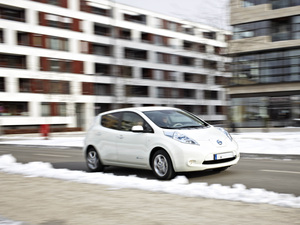 Wie Elektroautos im Winter leiden