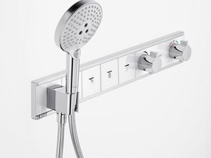 Die Duschsteuerung RainSelect von Hansgrohe