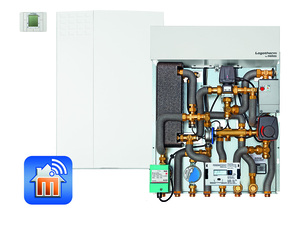 Meibes: Wohnungsstation LogoAktiv mit eigener Primär-Versorgungspumpe