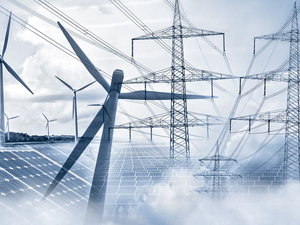 Sonnen- und Windenergie im Europa-Vergleich