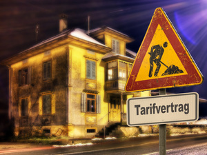 Zweite Runde der Bau-Tarifverhandlung ergebnislos vertagt