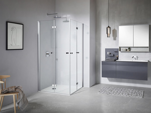 Koralle: Duschabtrennungen SL410 und TwiggyPlus