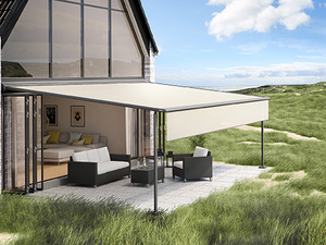 Markilux: Markisensystem pergola mit gut versteckter „Schattenplus“-Funktion