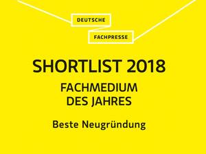 Fachmedium des Jahres 2018: haustec.de auf Shortlist &quot;Beste Neugründung&quot;