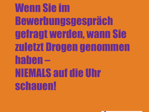 33 Bewerber, die den Job wohl eher nicht bekommen haben