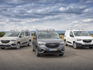 Opel mit Combo Cargo und Combo Life XL auf der IAA 2018