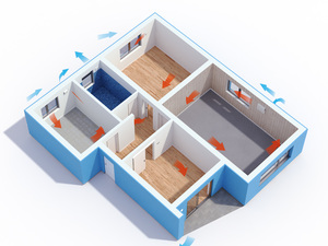 Dezentrale Pendellüftungssysteme sorgen für optimale Luftmischung