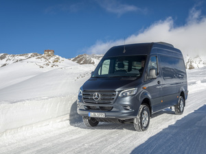 Mercedes-Benz: Allrad-Antrieb für den neuen Sprinter