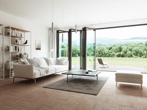 Glas-Faltwand von Solarlux