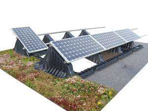 Optigrün: Schnell und kostengünstig verlegtes Solargründach