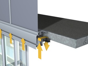 Balco: Belüftung minimiert Kondensatbildung bei verglasten Balkonen