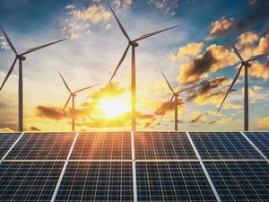 Stromerzeugung: Solar und Wind erzielen Rekord