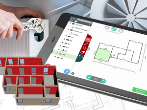 bimCAD Apps Optimus und Luftverbund (TRGI 2018): Die zeitsparenden Vor-Ort-Assistenten