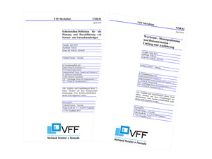 VFF-Merkblätter VOB.01 und VOB.02 aktualisiert
