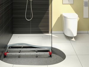 Neue Montagesysteme für Poresta Duschelemente